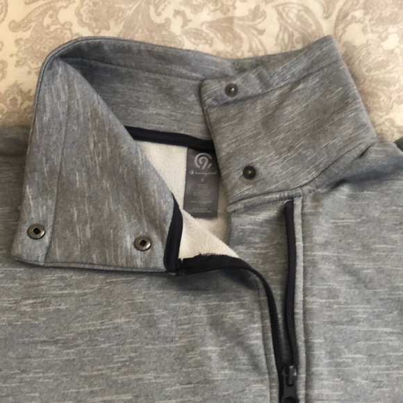 C9 Asymmetrical Zip-up High Neck Sweater - Picture 3 of 10